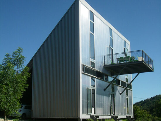 Maison triangle