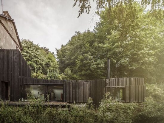 Black Wood House